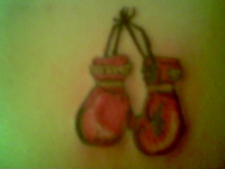 Petits gants de boxe pour futur Muhamad Ali